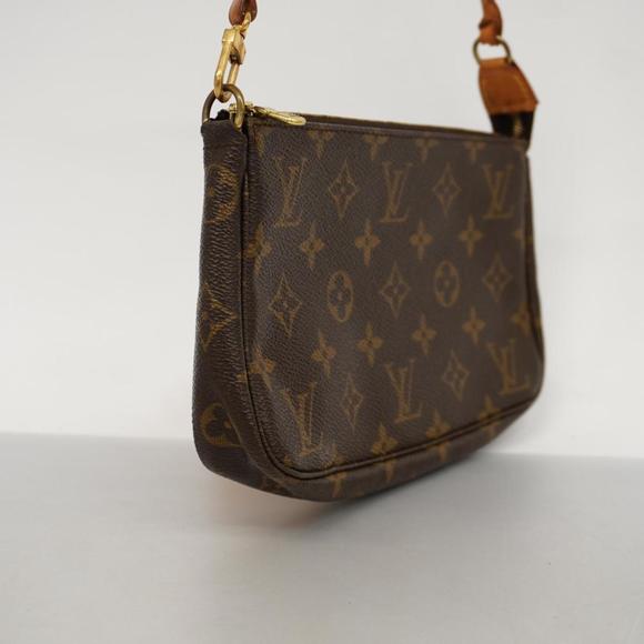 LOUIS VUITTON Pouch Monogram Pochette Accessory M51980 Brown Ladies - Picture 2 of 10